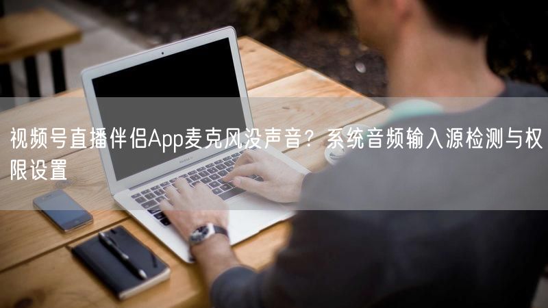 视频号直播伴侣App麦克风没声音？系统音频输入源检测与权限设置